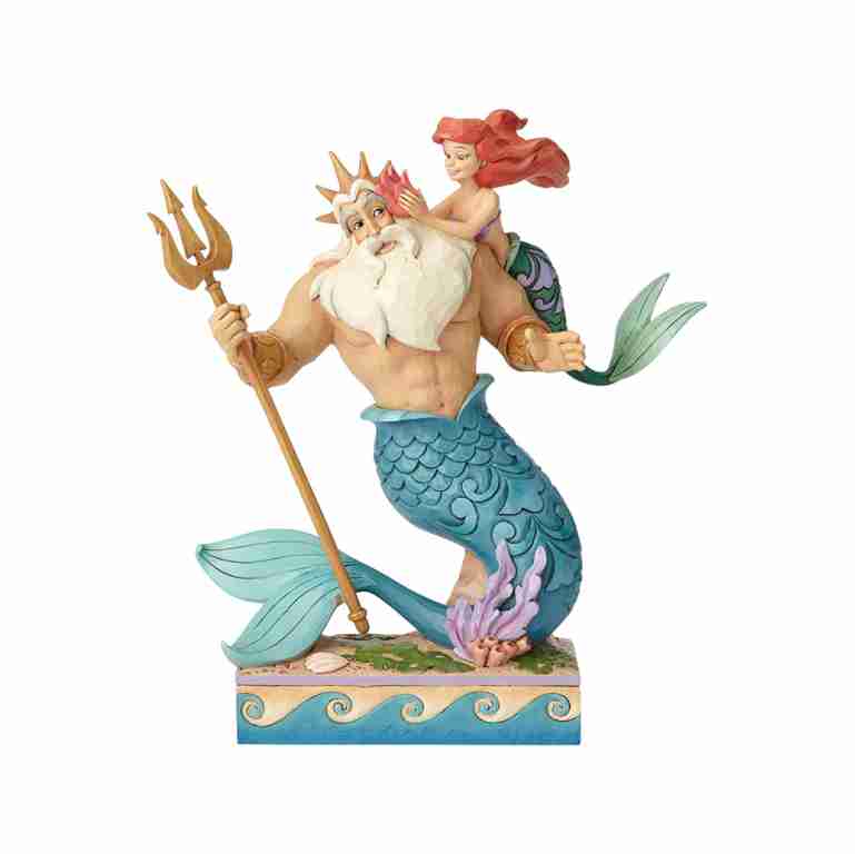 Jim Shore Disney Traditions - Little Mermaid Ariel and Triton